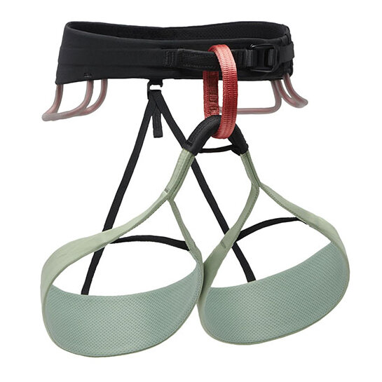 Black Diamond Solution Womens Climbing Harness - Desert Sage S