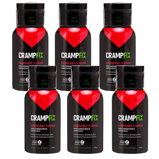 Fixx Nutrition Crampfix 6 x 50ml Bottle (6 Pack) Raspberry
