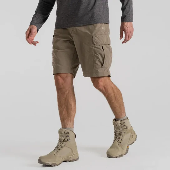 Craghoppers Men's NosiLife Cargo Short III Pebble 30