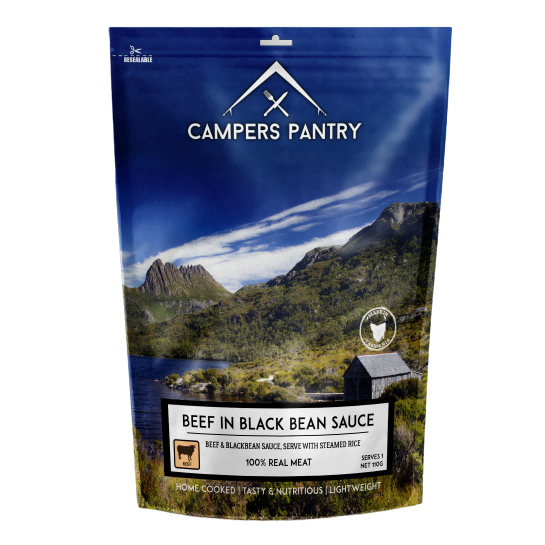 Campers Pantry Freeze Dried Beef & Blackbean- 2 Serve