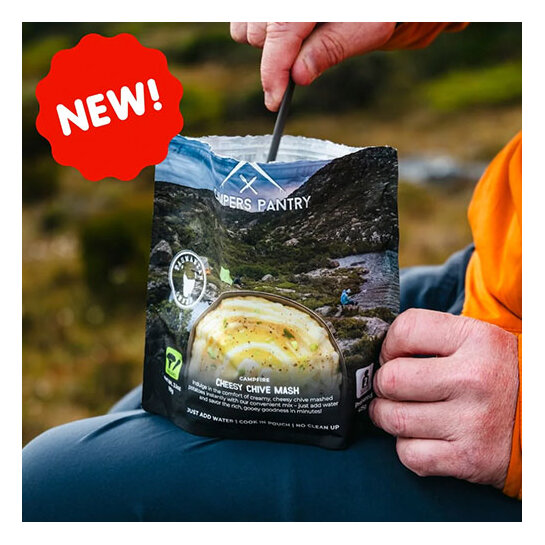 Campers Pantry Freeze Dried Cheesy Chive Mash