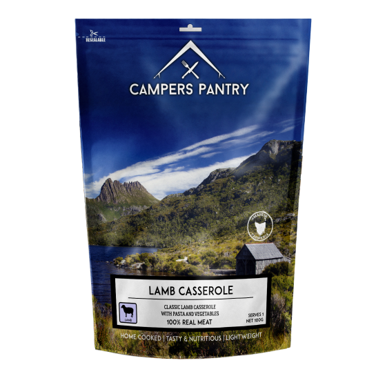 Campers Pantry Freeze Dried Lamb Casserole - 1 Serve