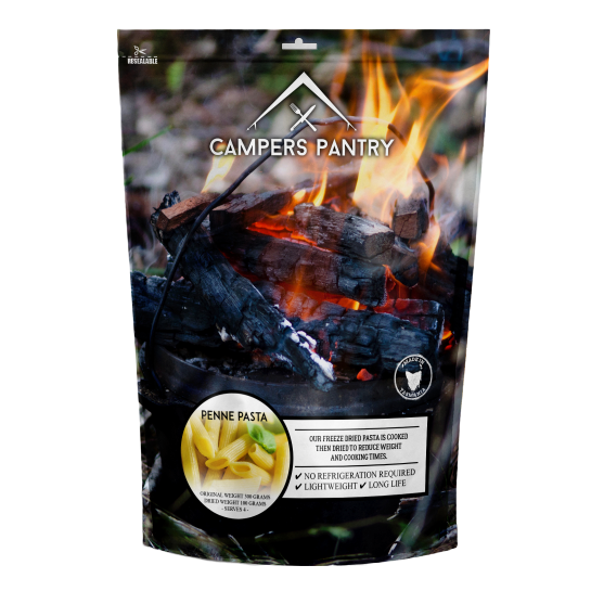 Campers Pantry Freeze Dried Penne Pasta
