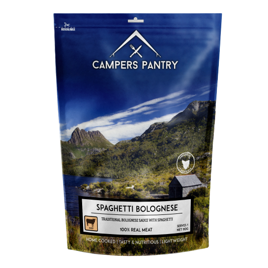 Campers Pantry Freeze Dried Spaghetti Bolognese - 1 Serve