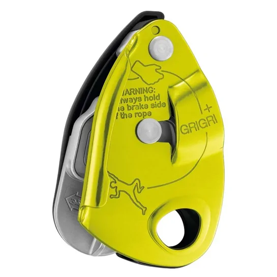 Petzl GRIGRI+ Belay Device Yellow