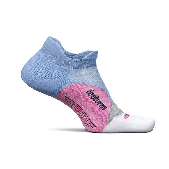 Feetures Elite Light Cushion No-Show Tab - Cosmic Purple L
