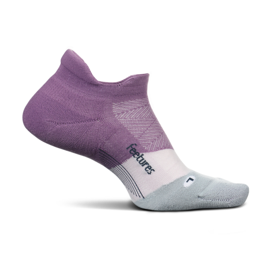 Feetures Elite Light Cushion No-Show Tab - Purple Nitro L