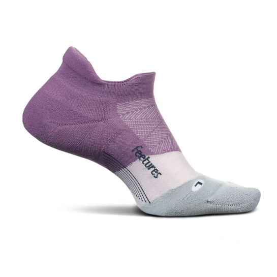 Feetures Elite Ultra Light Cushion No-Show Tab - Purple Nitro L