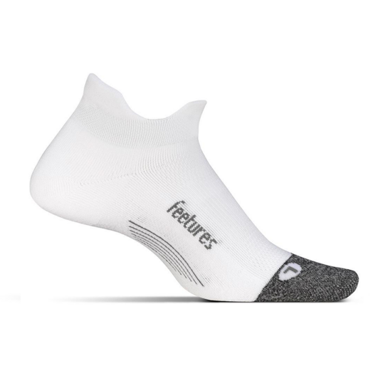 Feetures Elite Max Cushion No-Show Tab - White XL