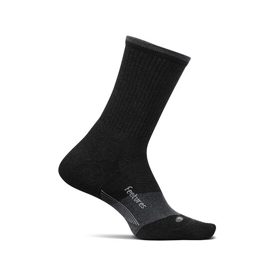 Feetures Trail Max Cushion Mini Crew - Charcoal S