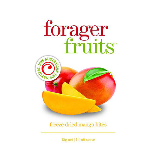 Forager Fruits Freeze Dried Mango Bites