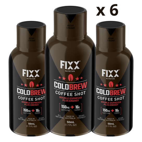Fixx Nutrition Cold Brew 50ml Coffee Shot - Pack of 6