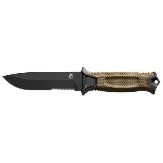 Gerber Strongarm Serrated Edge Knife (Coyote Brown)