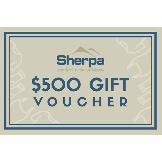 Sherpa $500 Gift Voucher