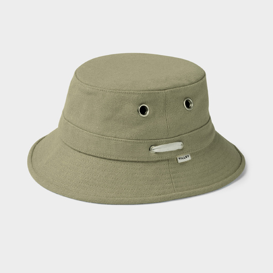 Tilley Hemp Canvas Bucket Hat Olive M