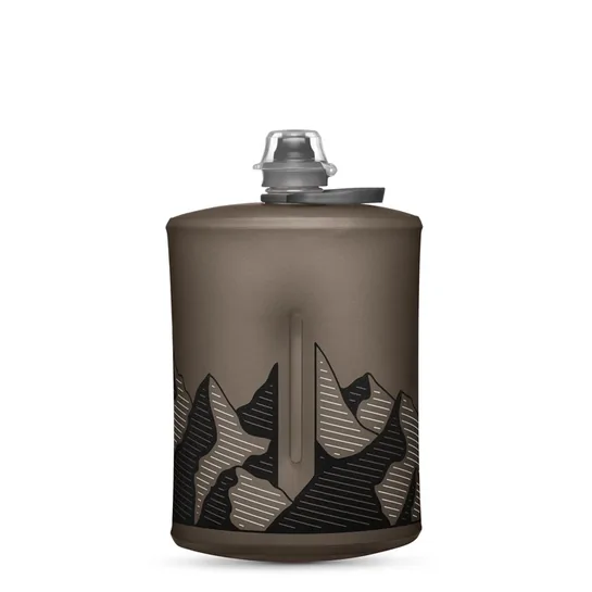 HydraPak Stow 1L Collapsible Bottle Mammoth Grey