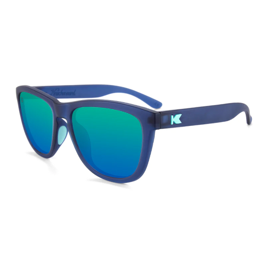 Knockaround Sunglasses Premiums Sport | Rubberized Navy / Mint