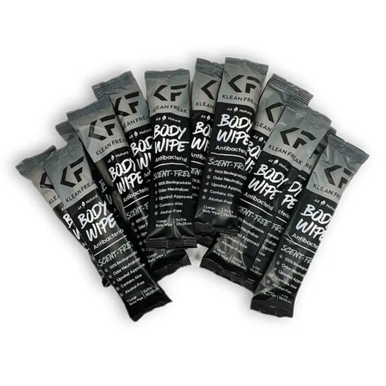 Klean Freak Body Wipes - 12 Pack Scent Free