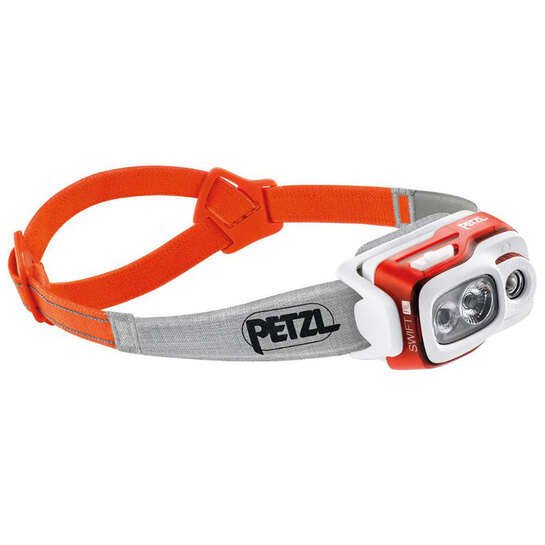 Petzl Swift RL 900 Lumens Headlamp Orange