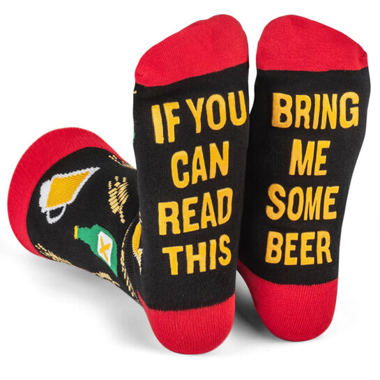 Lavley Bring Me Some Beer Socks