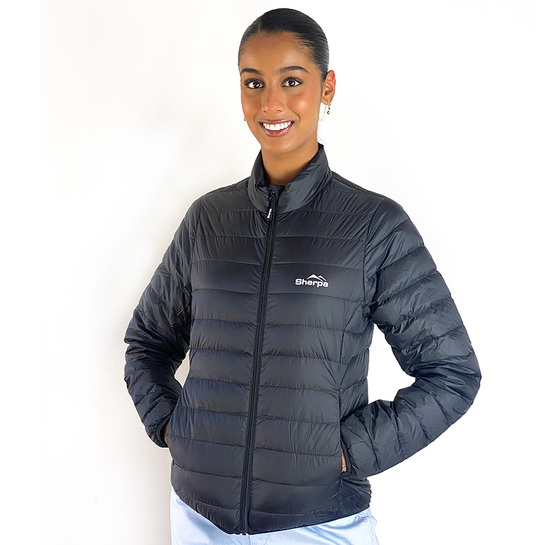 Sherpa Women's Lightweight 650+ Down Jacket Black 12
