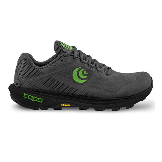 Topo Men's Terraventure 4 Running Shoes Dark Grey/Green 9.5