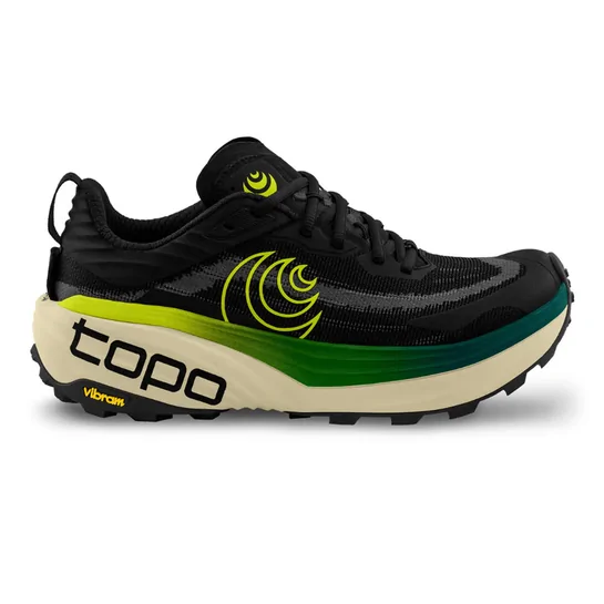 Topo Vista Men's Running Shoes Black/Lime 9