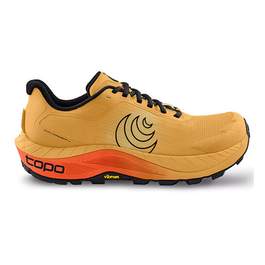 Topo Men's Mountain Racer 4 Running Shoes Mango/Black  9.5