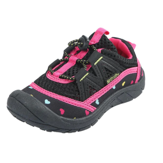 Northside Kids' Brille II Water Shoes Black/Fuchsia 6