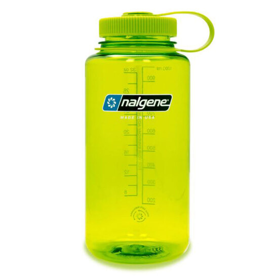Nalgene Sustain Wide Mouth 1L Bottle Green/Green