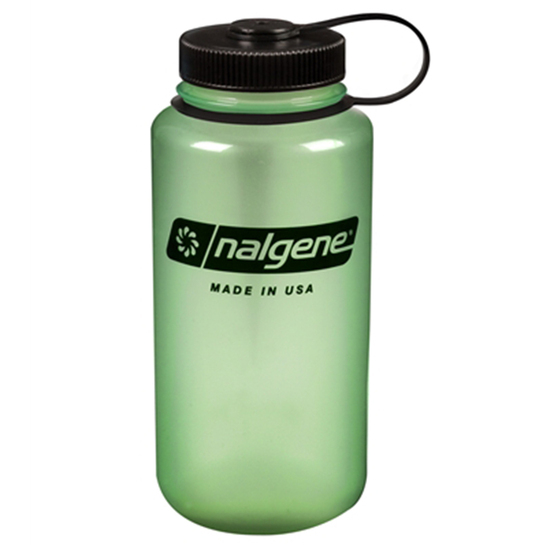 Nalgene Wide Mouth Tritan Bottle 1L Glow/Black