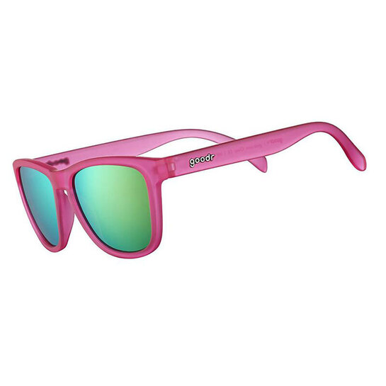Goodr OG Running Sunglasses - Flamingos on a Booze Cruise