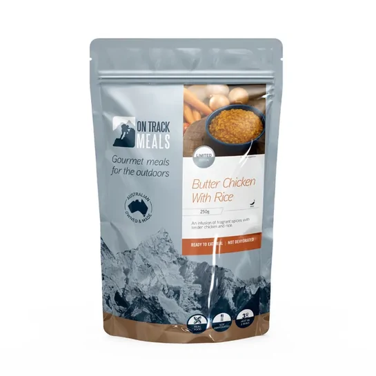 On Track Meals Butter Chicken with Rice 1 Serve