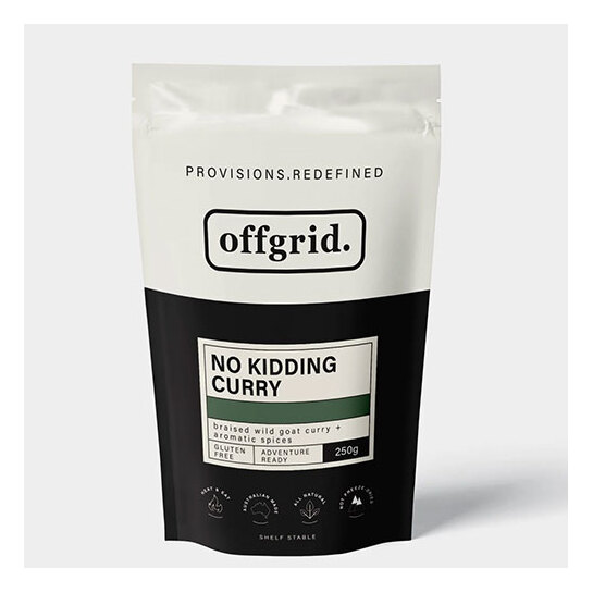 Offgrid Heat & Eat Meal - No Kidding Curry 