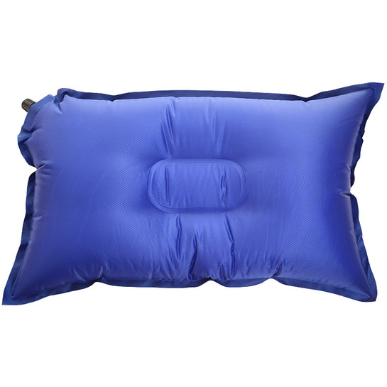 Sherpa Self Inflating Pillow Blue/Grey 