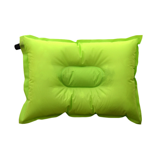 Sherpa Self Inflating Pillow Green/Grey 