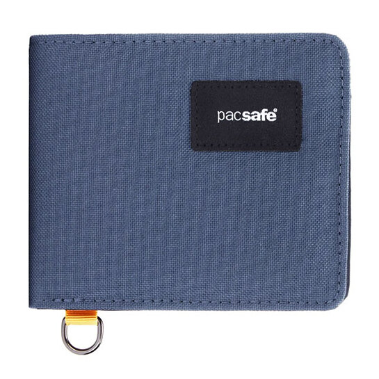 Pacsafe RFIDsafe Bifold Wallet - Coastal Blue