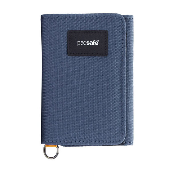 Pacsafe RFIDsafe Trifold Wallet - Coastal Blue