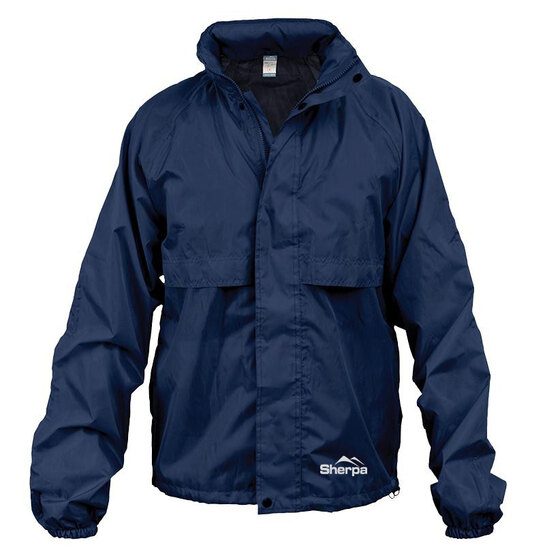 Sherpa Stay Dry Hiker Rain Jacket Navy M 