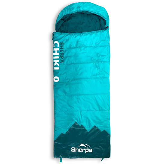 Sherpa Kids' Chiki 0 Sleeping Bag Aqua