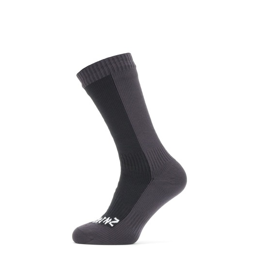 Sealskinz Waterproof Cold Weather Mid Length Sock L 