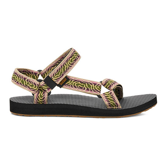 Teva Women's Original Universal Sandal - Archive Topo Olive/Eggplant 7
