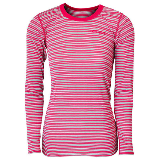 ThermaTech Womens Essentials Long Sleeve Thermal Top Melon Stripe S