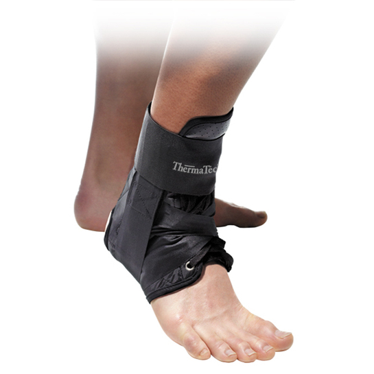 ThermaTech Ankle Brace with Lace Up Black M