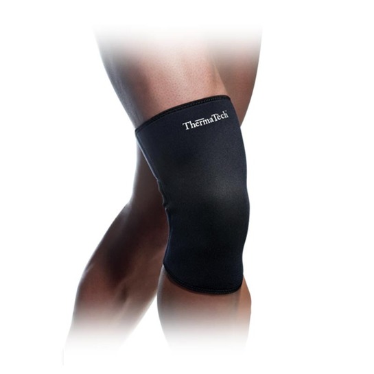 ThermaTech Knee Compression Sleeve Support Black L