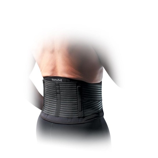 ThermaTech Back Support Black L