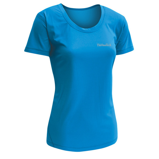 ThermaTech Women's UPF50 SpeedDri T-Shirt Turquoise XS