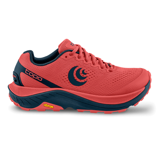 Topo Ultraventure 3 Women's Running Shoes Dusty Rose/Navy 7.5