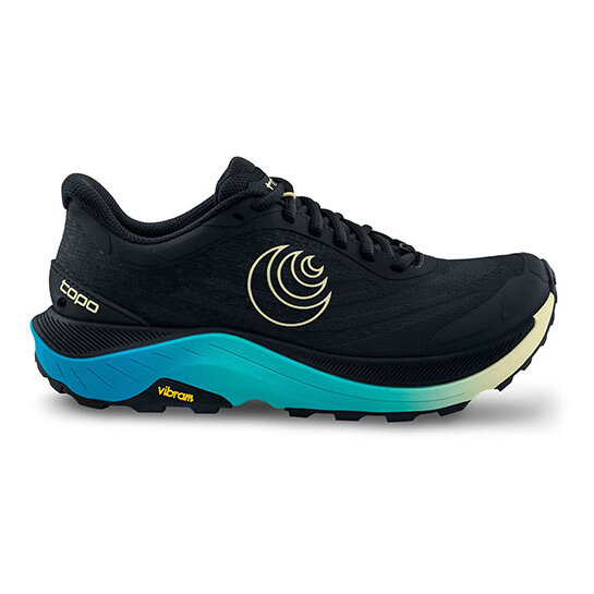 Topo Ultraventure 4 Women's Running Shoes Black/Lime 8.5