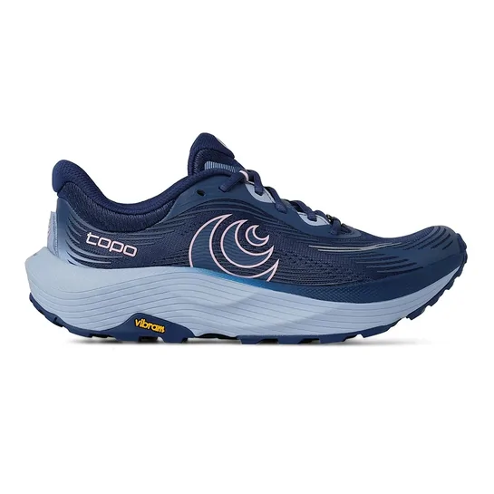 Topo Ultraventure 5 Women's Running Shoes Navy/Light Blue 10